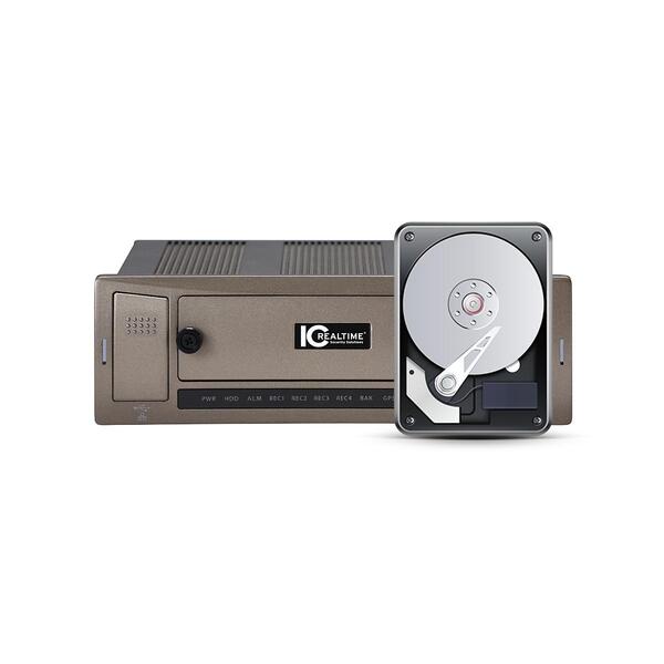 4 CH MOBILE STANDALONE DVR WITH 1TB, GPS AND 3G
